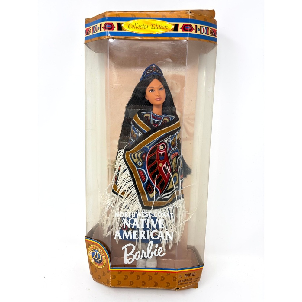 Northwest Coast Native American Barbie Dolls of the World 20th Anniversary